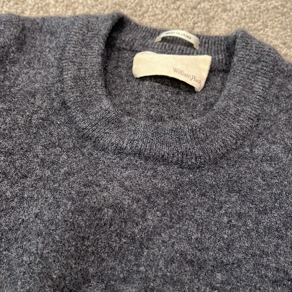 William Rast Gray Wool Sweater - Picture 2 of 4